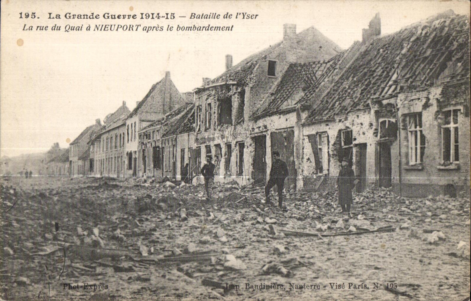 CPA Militaria CPA Large the War 1914-15 Battles of Yser