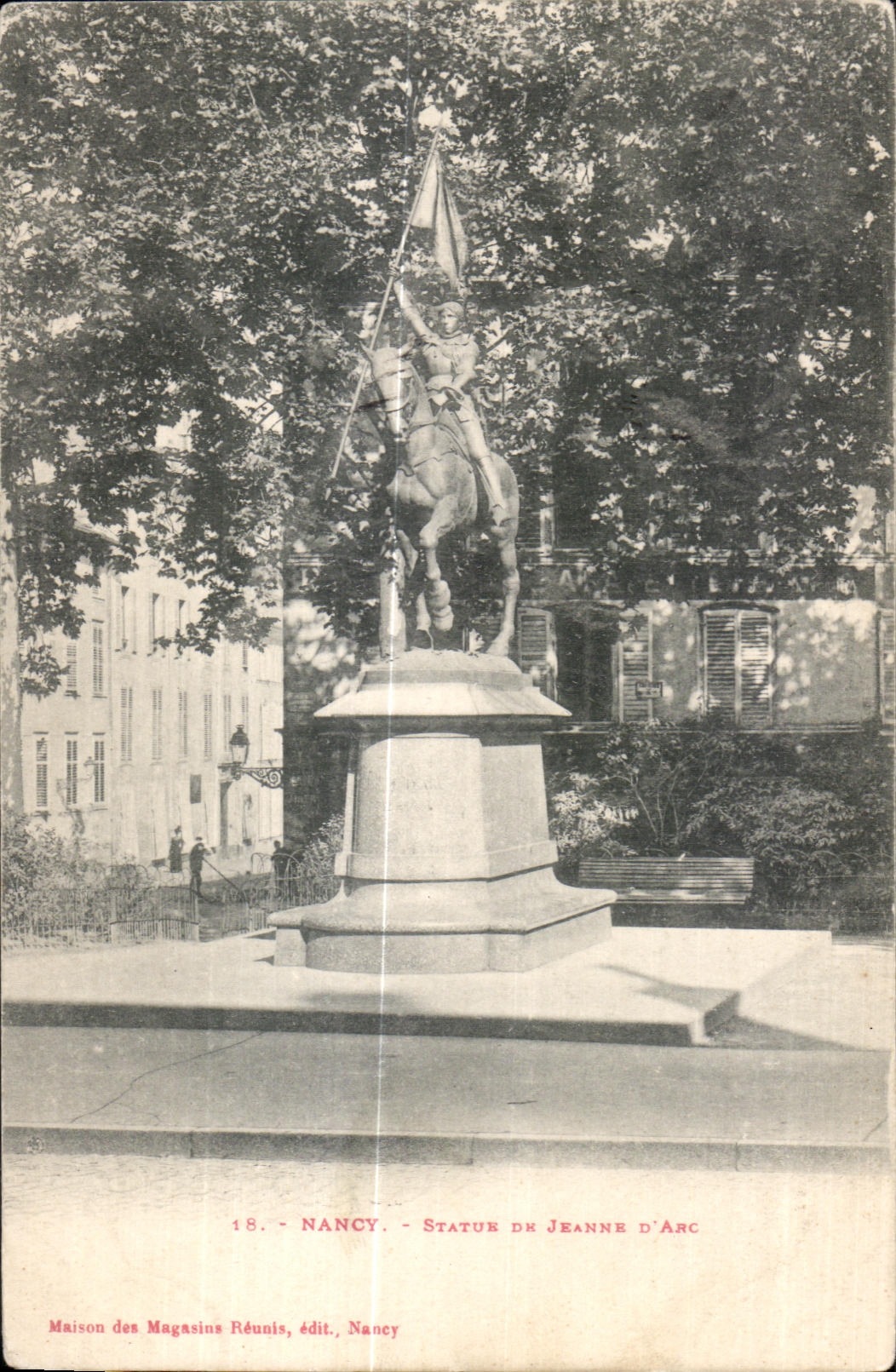 CPA Nancy Statue de Jeanne d Arc