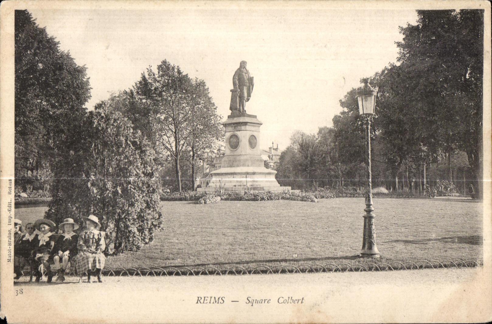 Reims Colbert Public garden