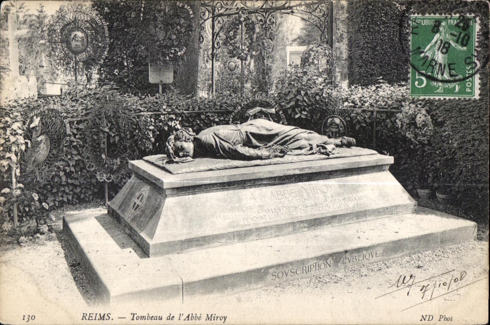 Reims Tomb of I Miroy Abbot