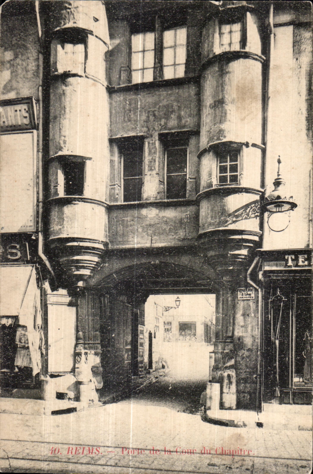 CPA Reims Gate of the court of the Chapter