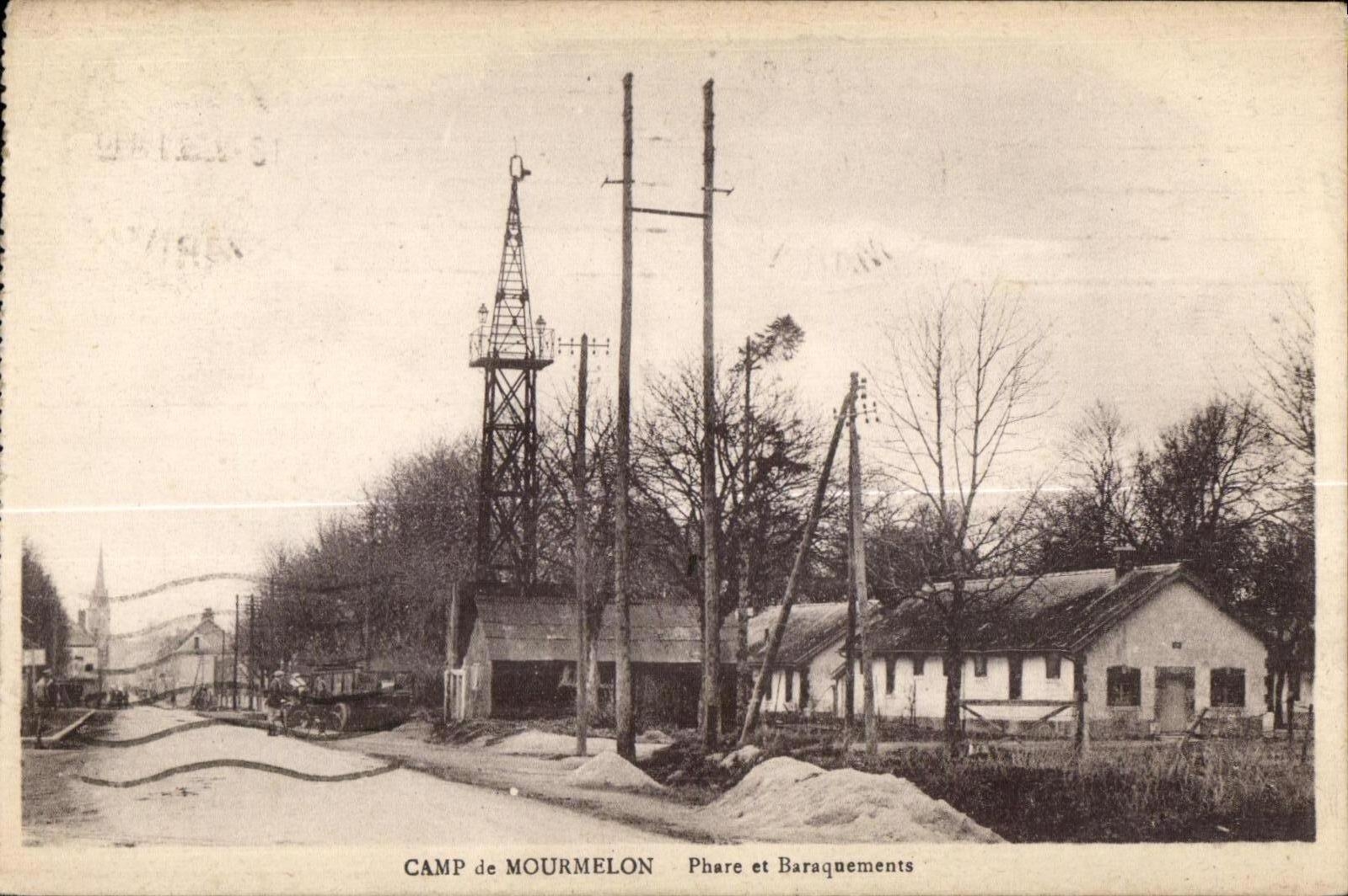 Camp of Mourmelon Lighthouse and Baraquements Militaria