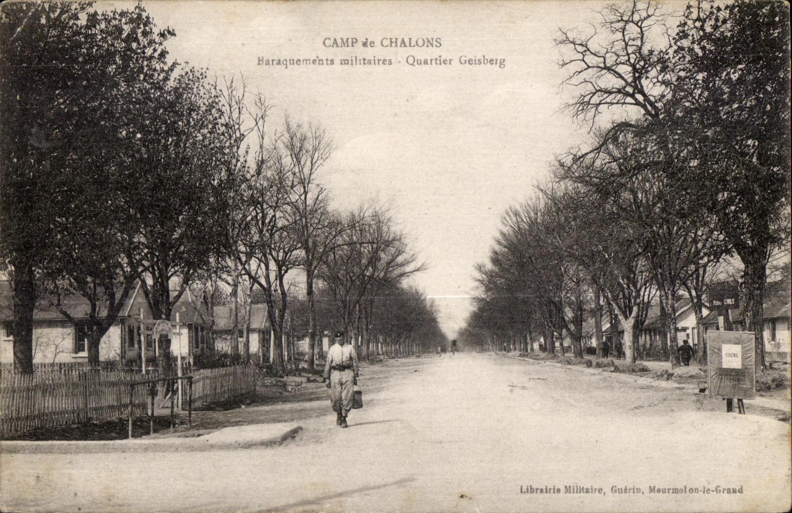 Camp of military Trawl-nets Hutments District Geisberg Militaria