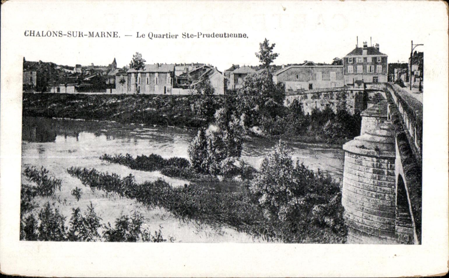 CPA Trawl-nets On the Marne the District Prudeutieune