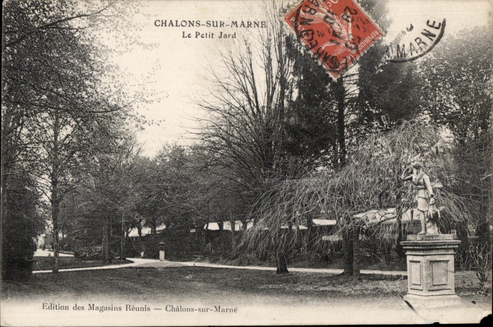 CPA Trawl-nets On the Marne Small Jard