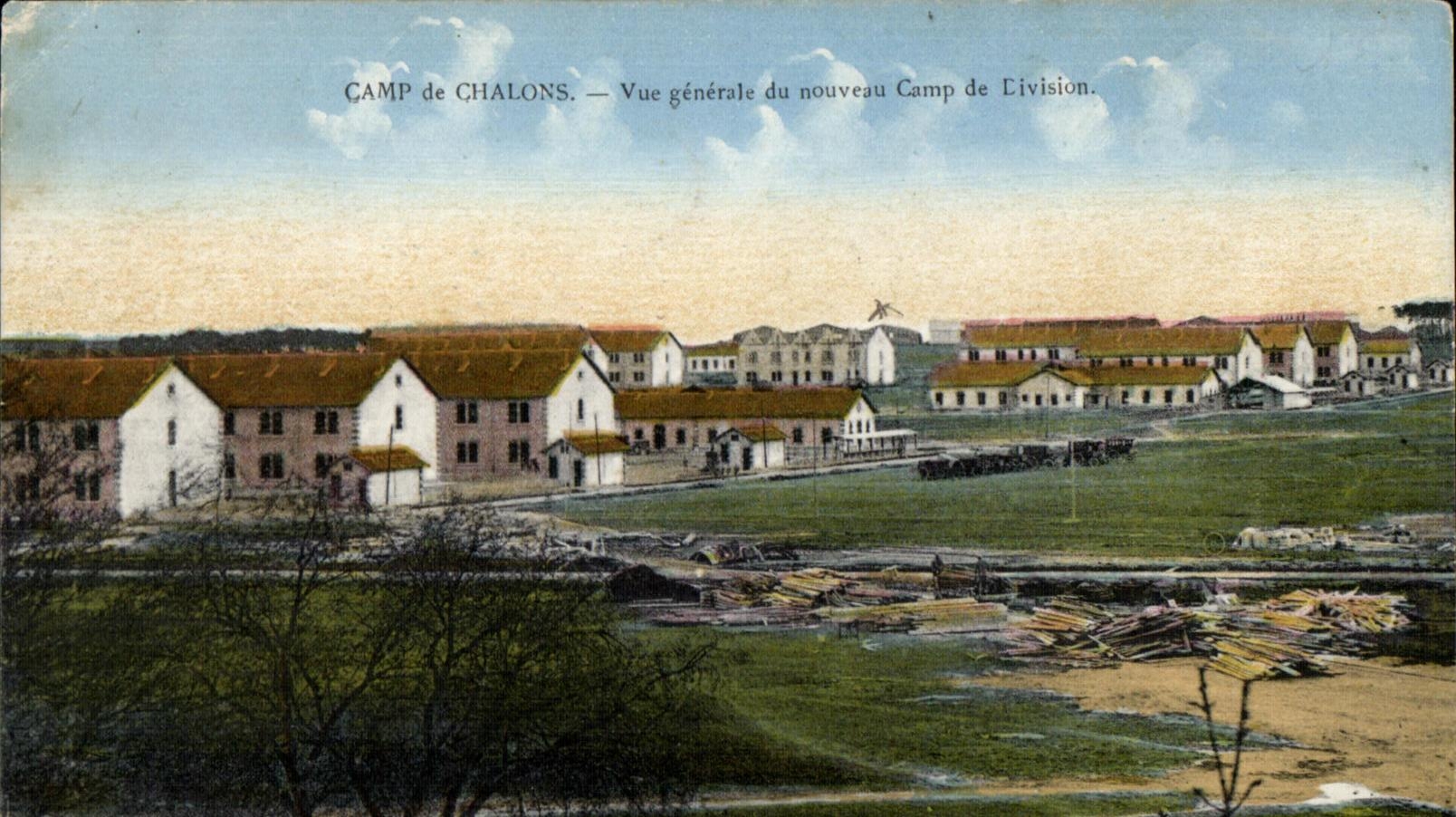 CPA Camp of Trawl-nets View of the new Camp of Militaria Division