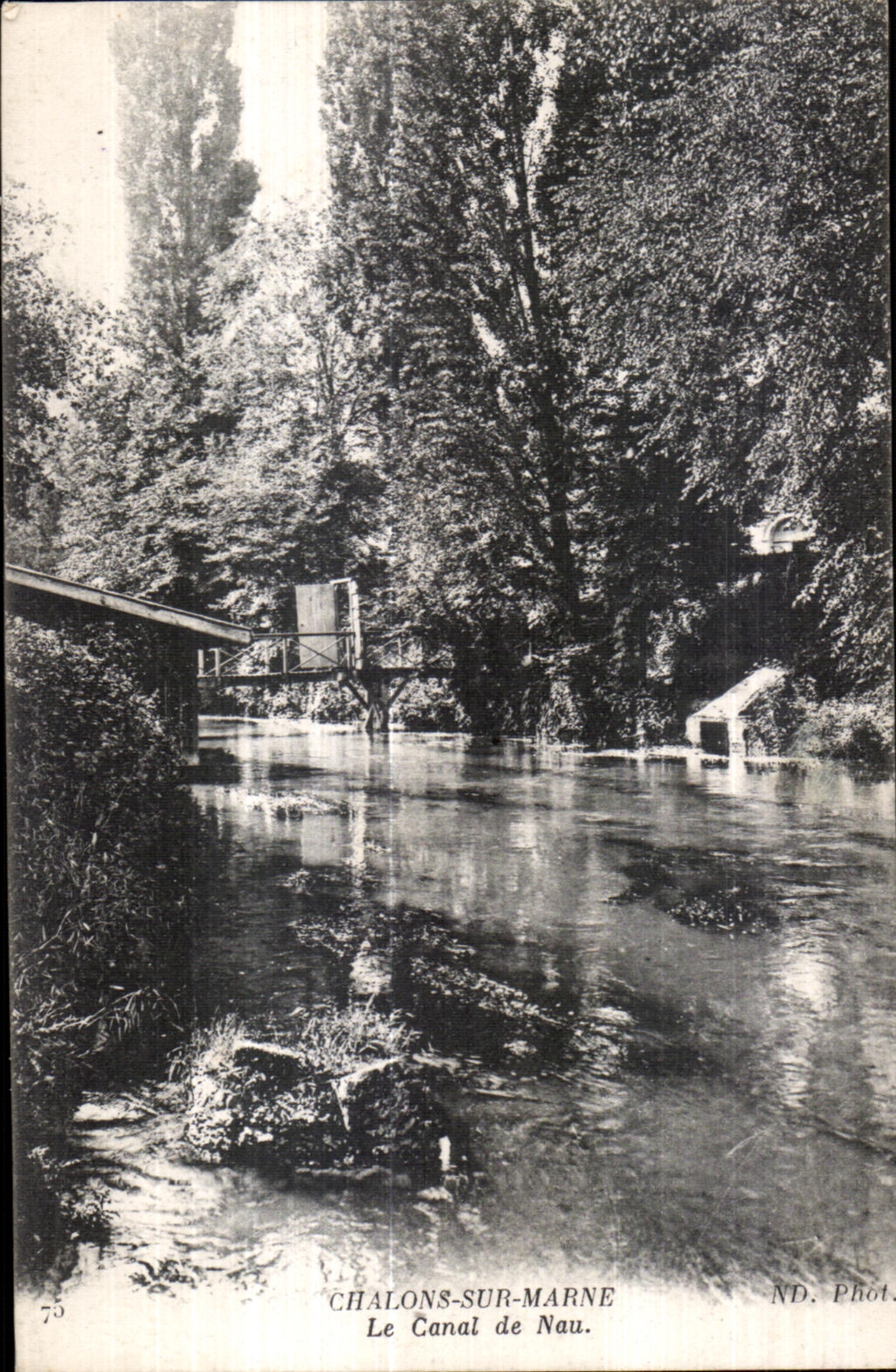 CPA Trawl-nets On the Marne the Canal of Nau