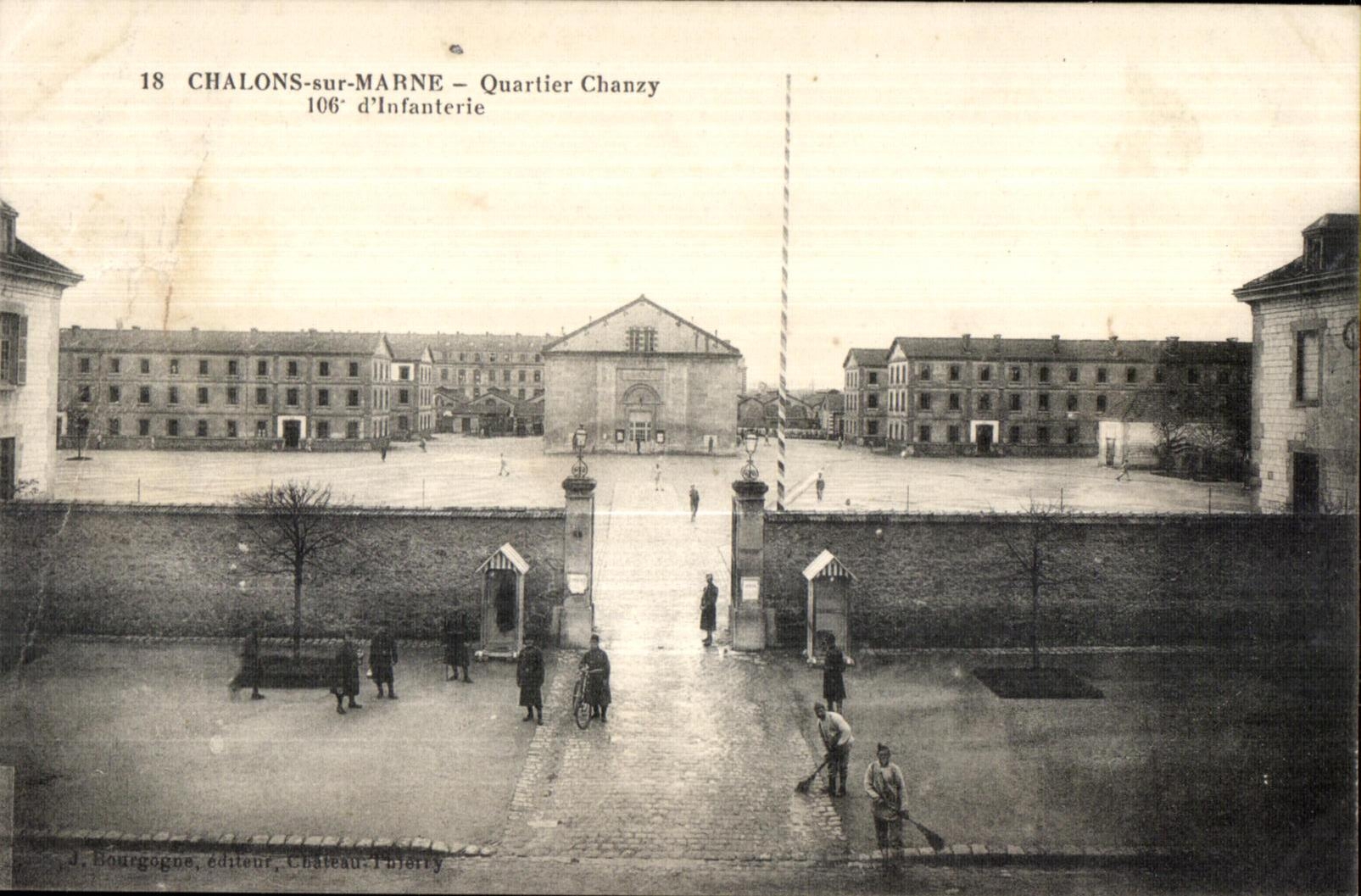 CPA Trawl-nets on the Marne District Chanzy Infantry