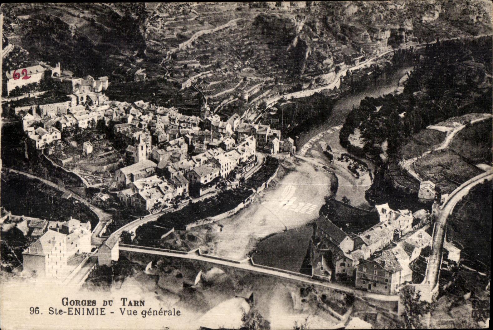 Gorges Du Tarn Ste Enimie Vue generale