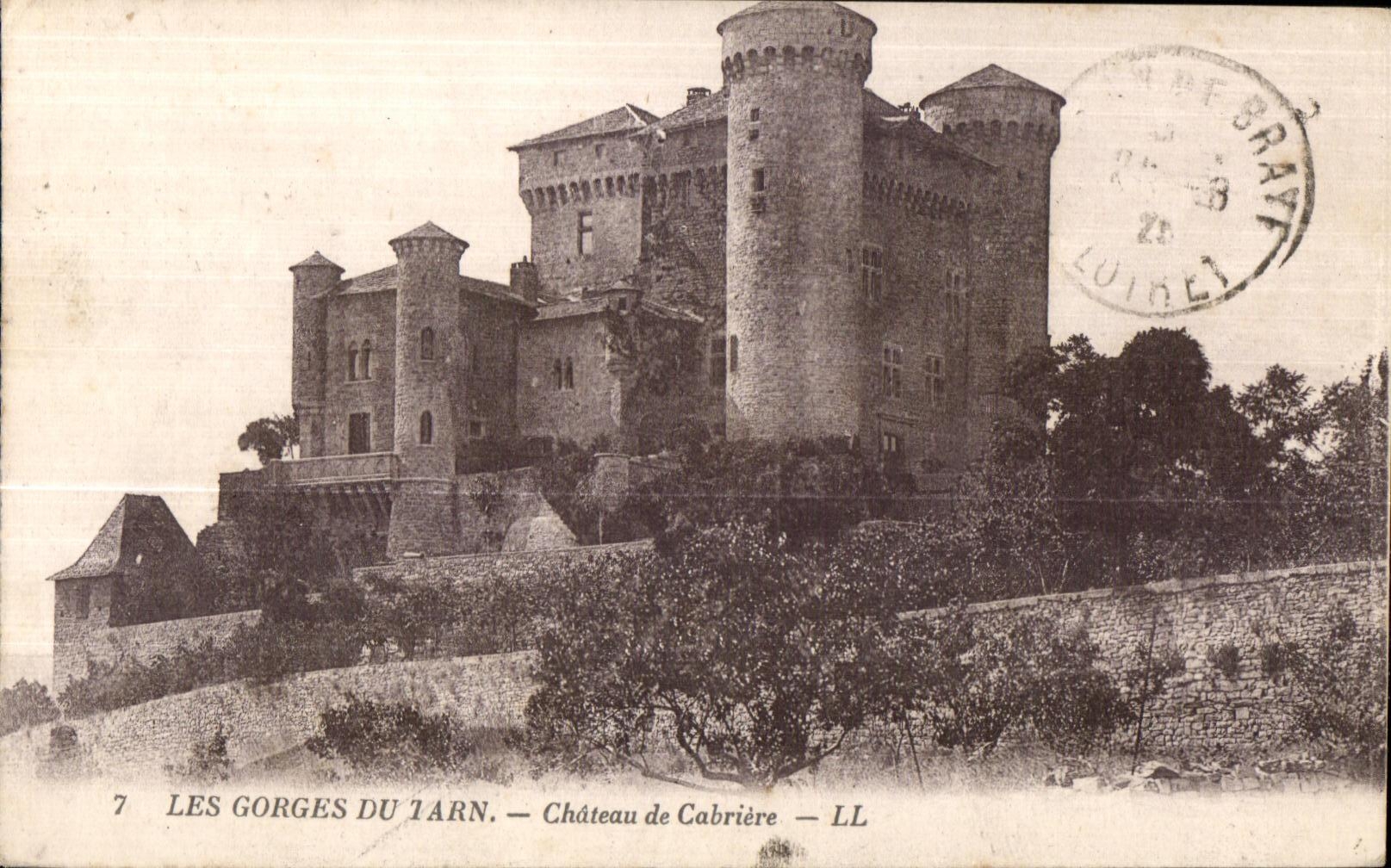 CPA Les Gorges du Tarn Chateau de Cabriere