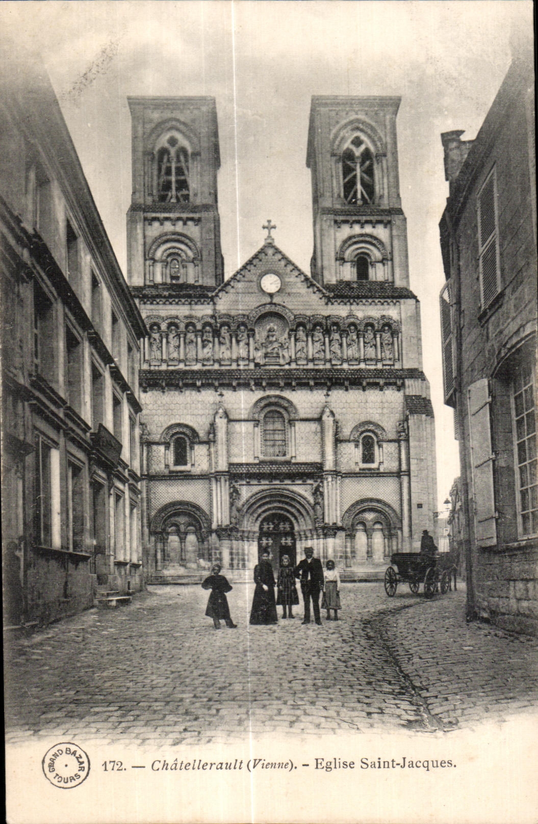 CPA Chatellerault (Vienne) Eglise Saint Jacques