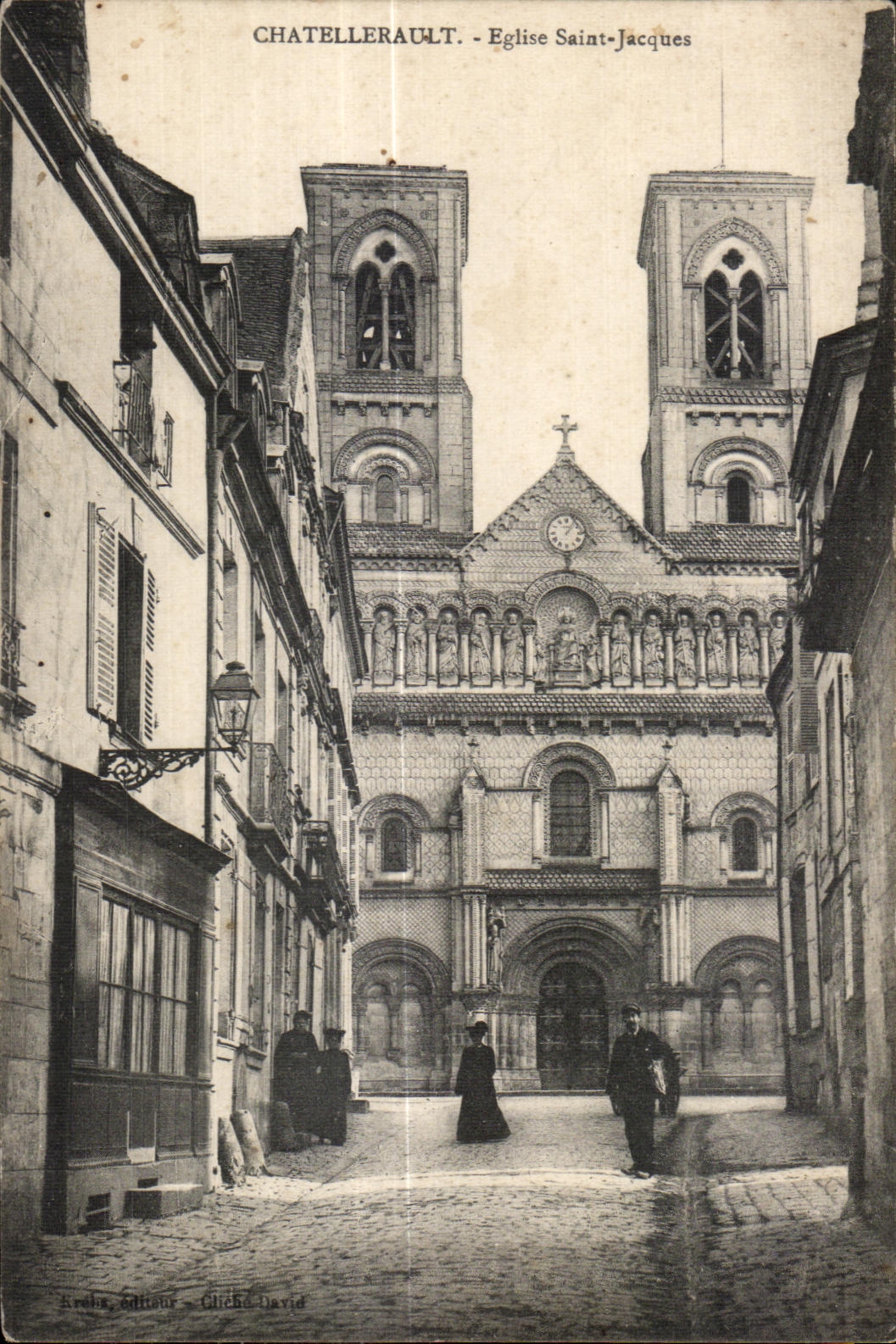 CPA Chatellerault Eglise Saint Jacques