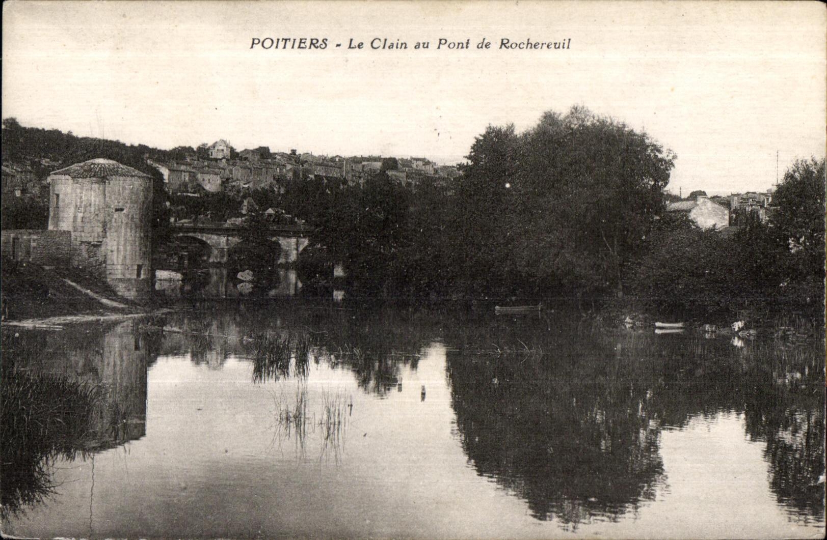CPA Poitiers Le Clain au Pont de Rochereuil