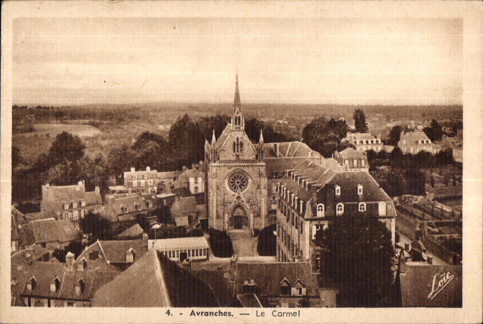 CPA Avranches Le Carmel