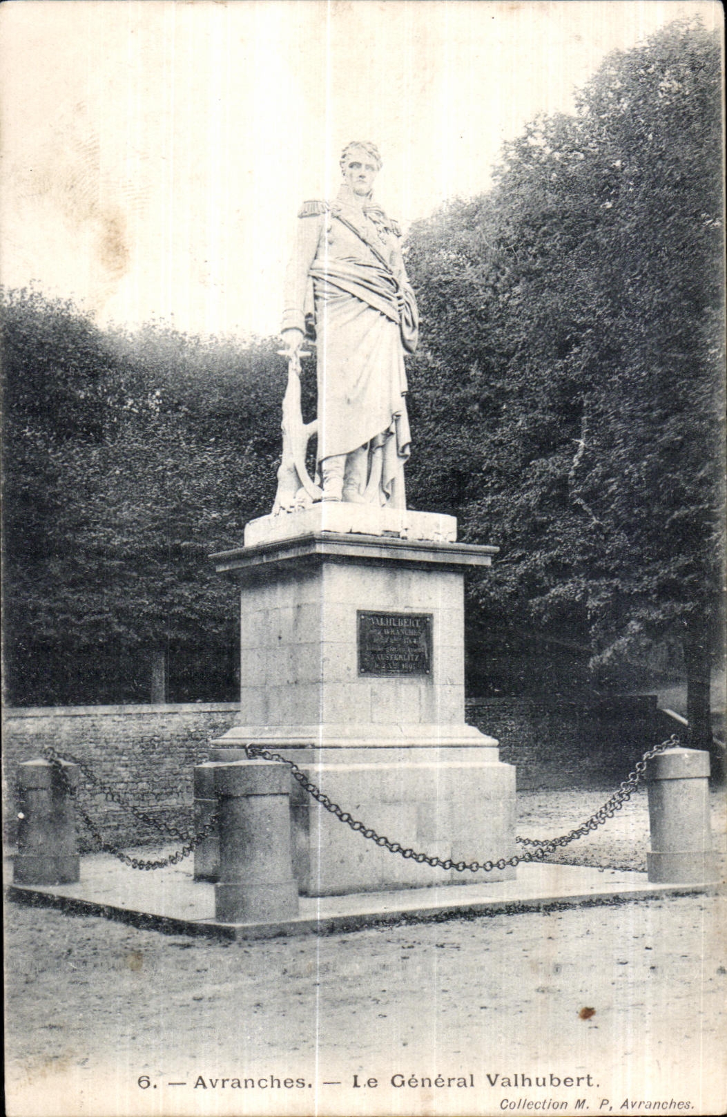 CPA Avranches le general valhubert