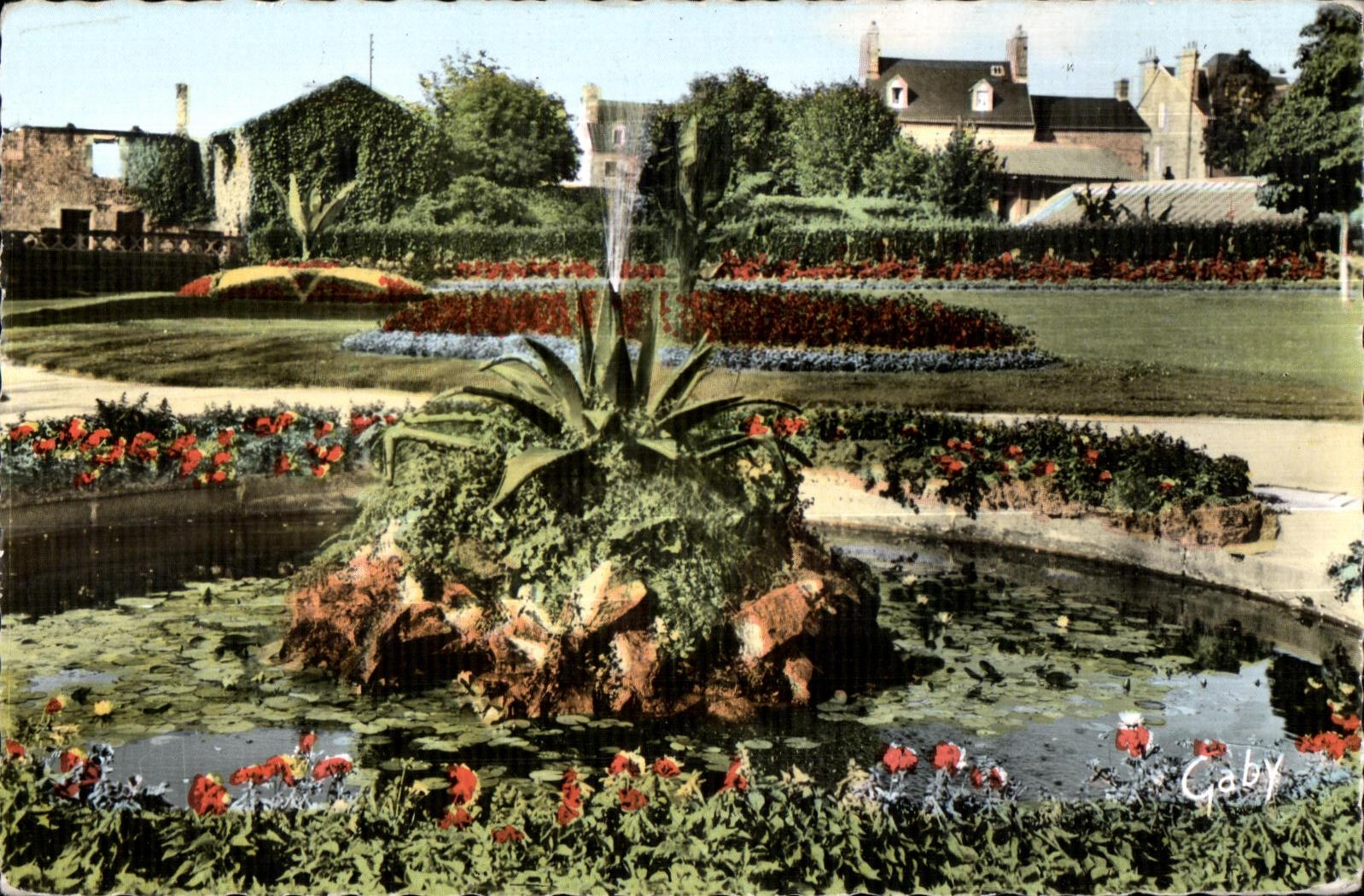 CPA Avranches (Manche) Jardin Des Plantes