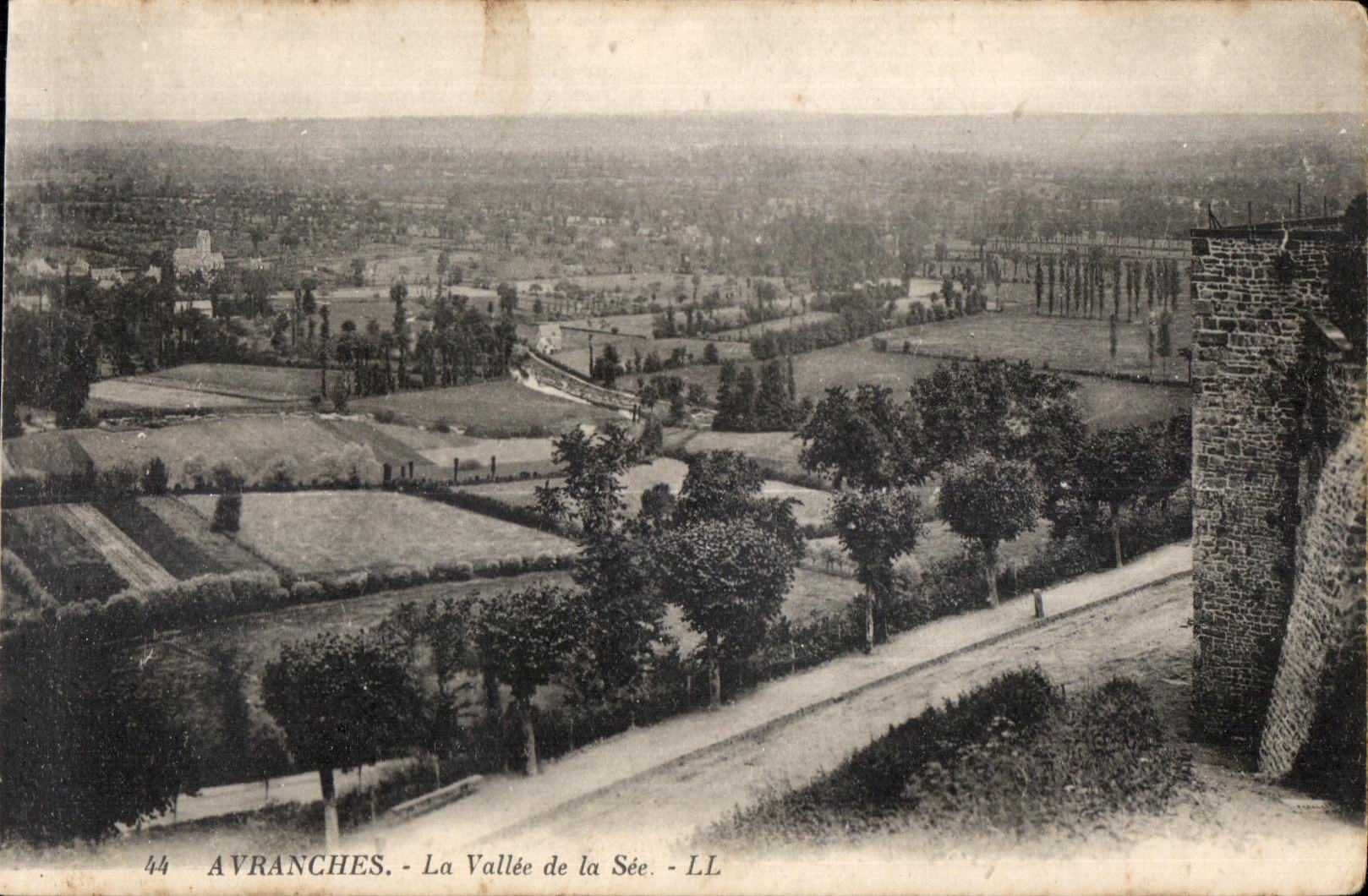 CPA Avranches La Vallee de La See