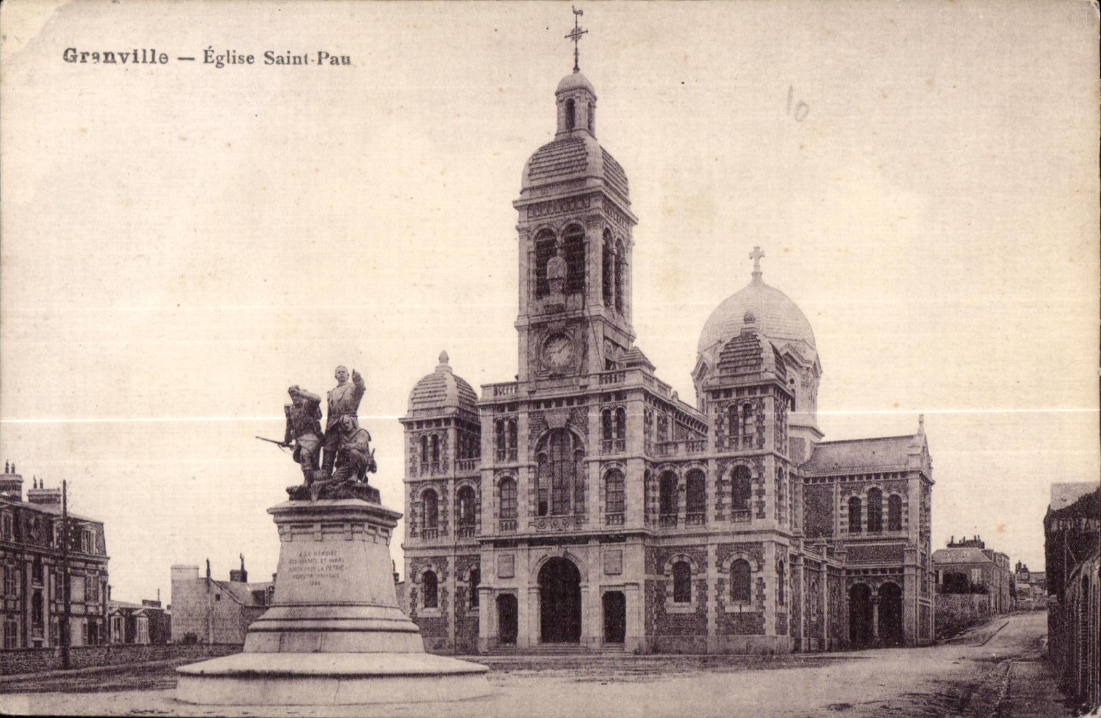 CPA Granville Eglise Saint Pau