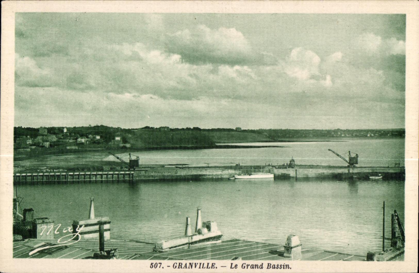 CPA Granville Le Grand Bassin