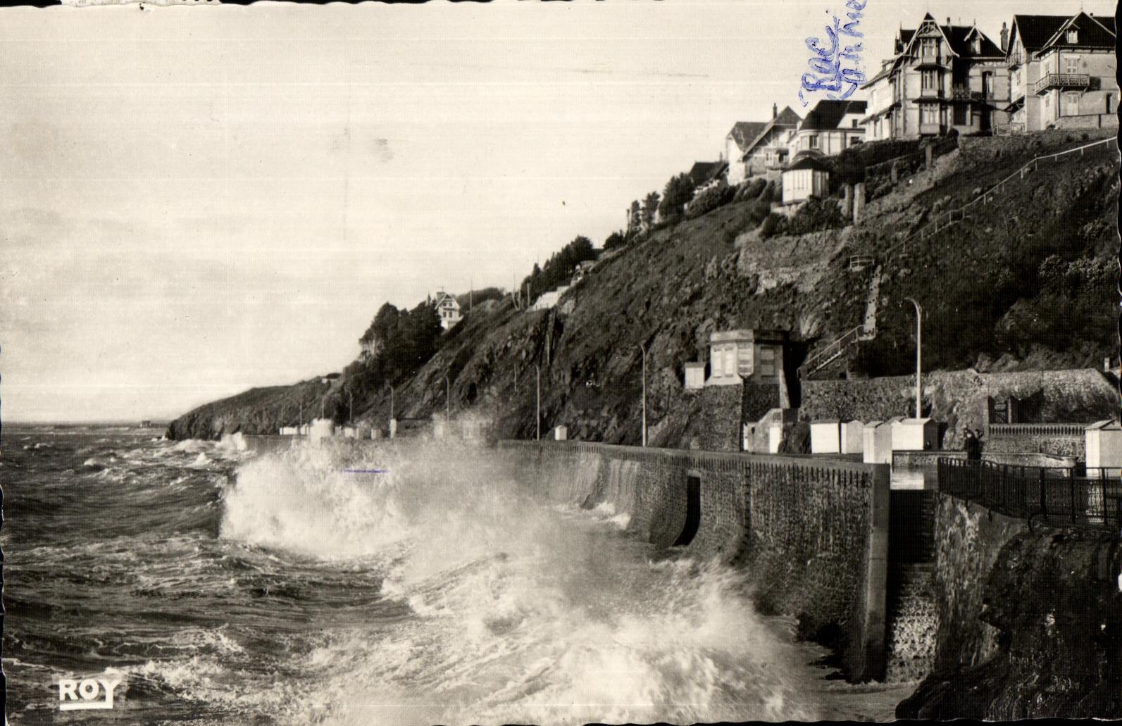 CPA Granville La plage Le Casino