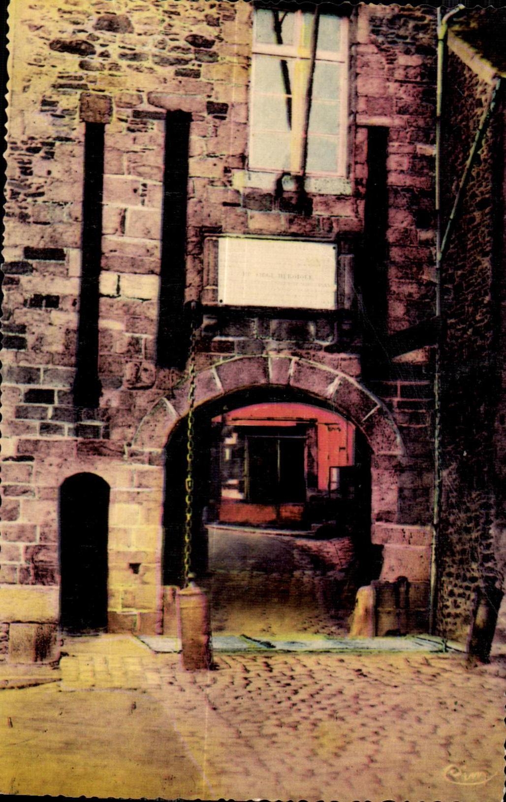 CPSM Granville (Manche) La grande Porte