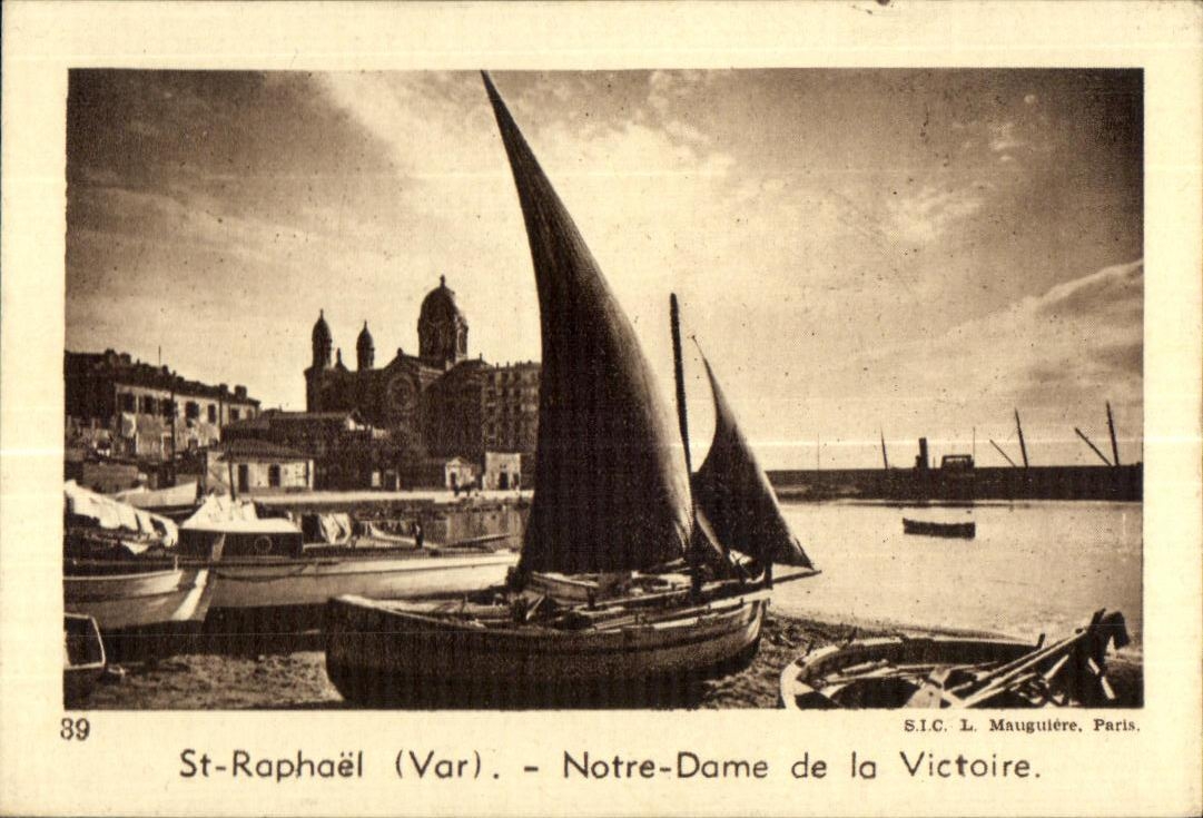 CPA St Raphael (Var) Notre Dame de la Victoire