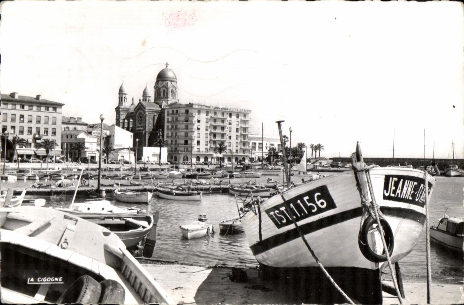 CPA Saint Raphael (Var) Le Port