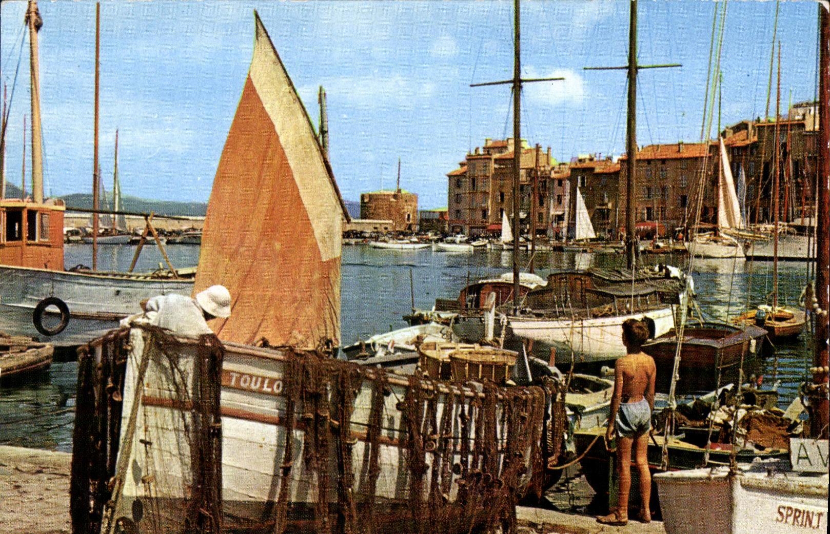 CPSM Saint Tropez (Var) Le Port