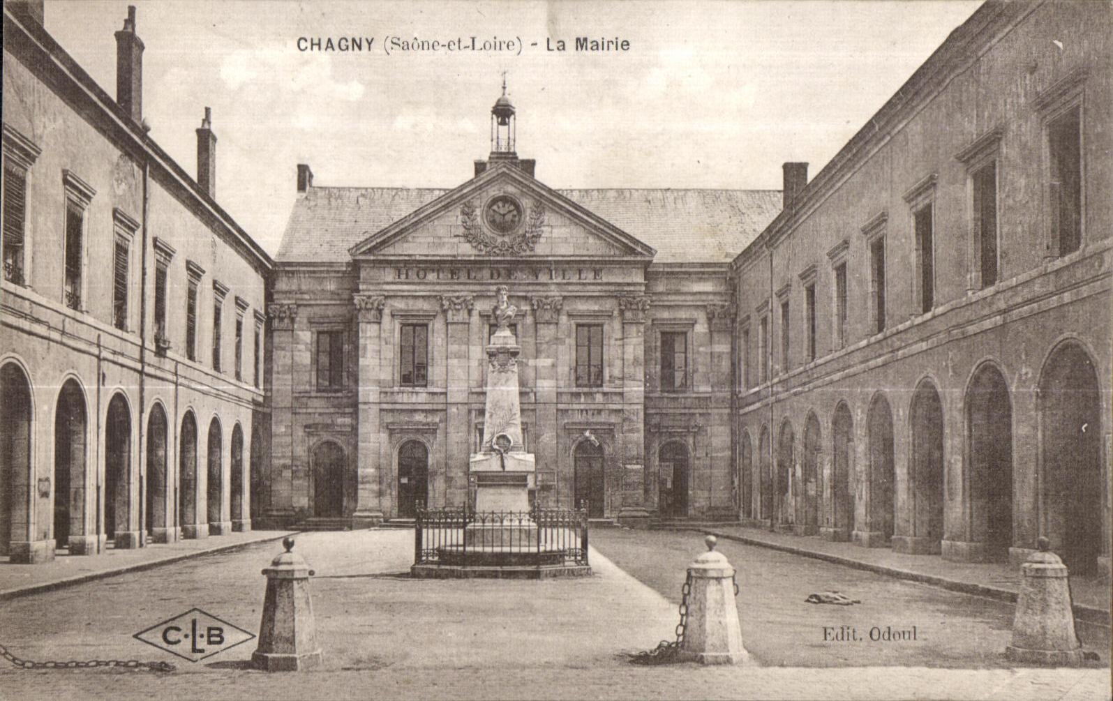 CPA Chagny Saone et Loire La Mairie
