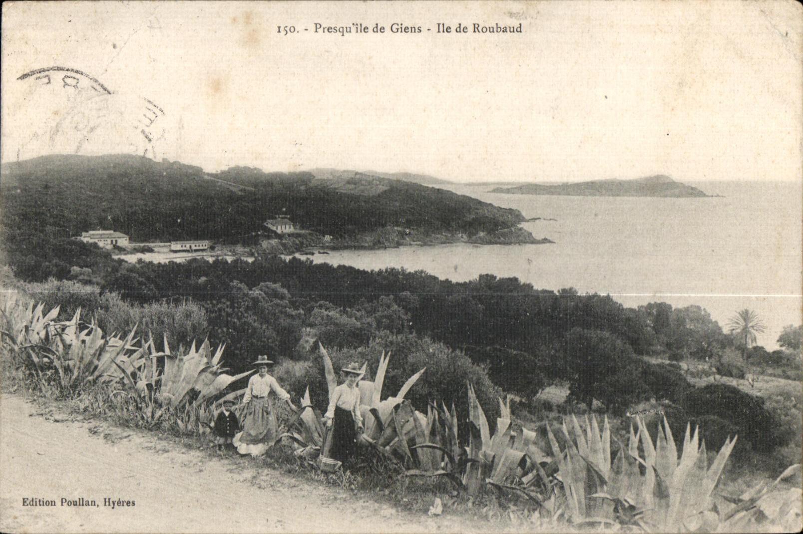 CPA Presqu ile de Giens Ile de Roubaud