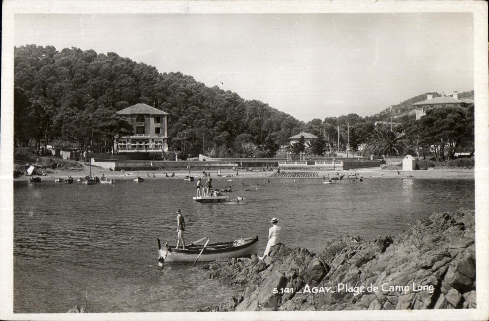 CPA Agay Plage de Camp Long