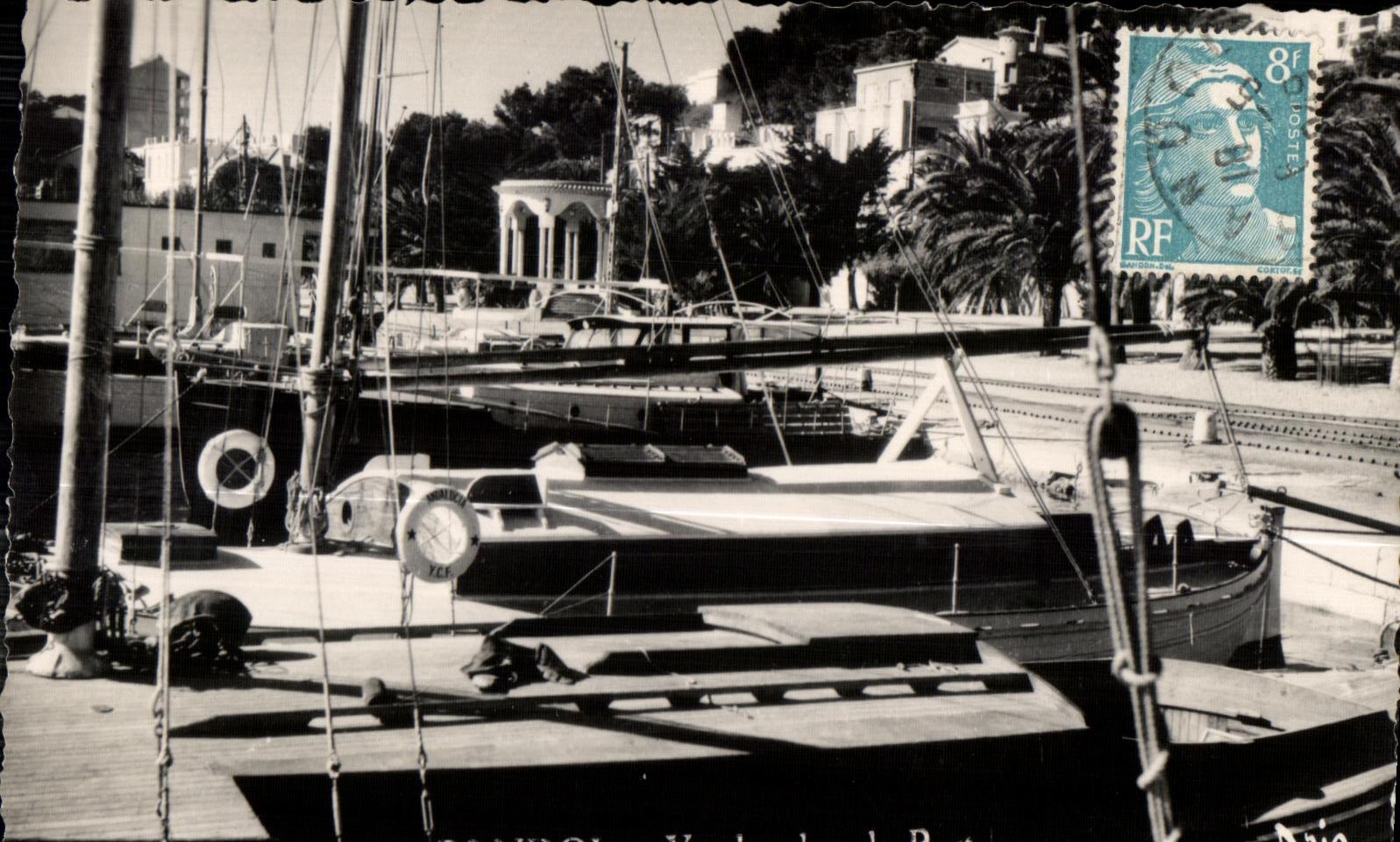 CPA Bandol Yachts dans le port 