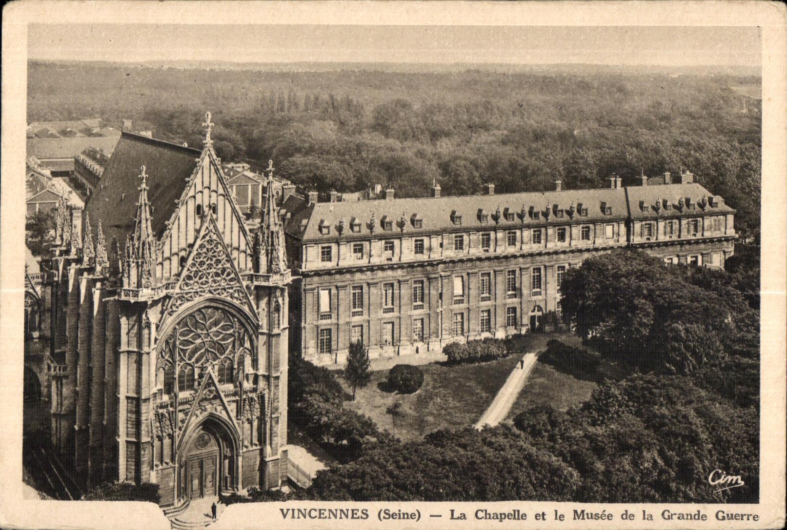 CPA Vincennes the Vault and the Museum of the Great War