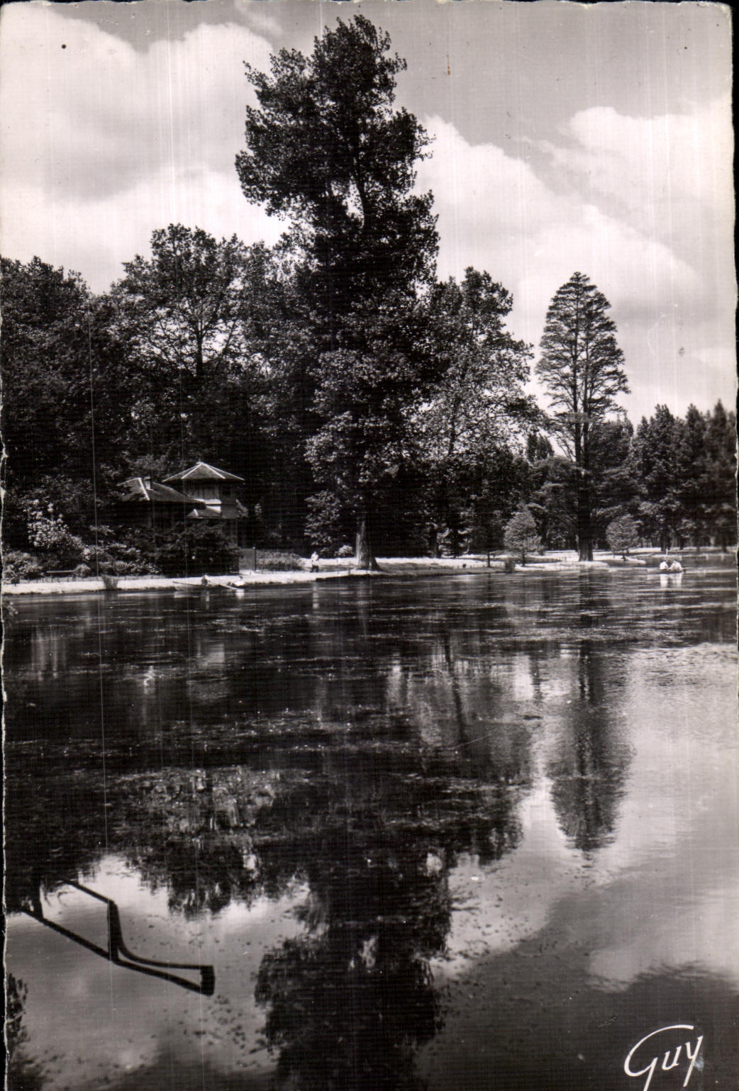 CPSM Vincennes Paris (the Seine) the pittoreaque Wood Of Site on the lae Daumesnil