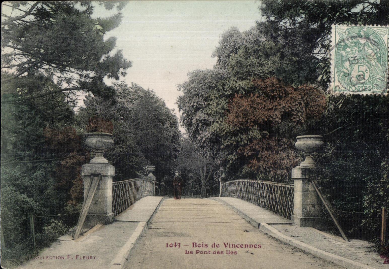 CPA Vincennes Wood Of Bridge as of