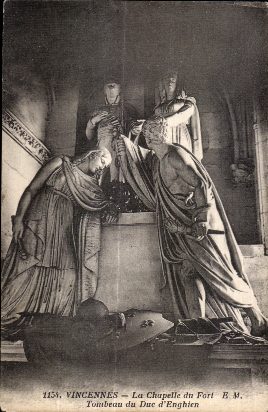 CPA Vincennes La Chapelle of Fort the Tomb Duke Enghien