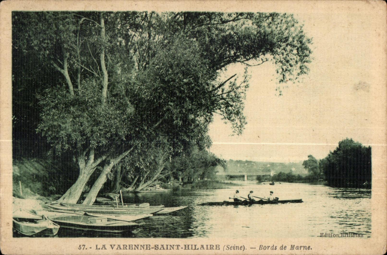 CPA La Varenne Saint Hilaire (Seine) Bords de Marne