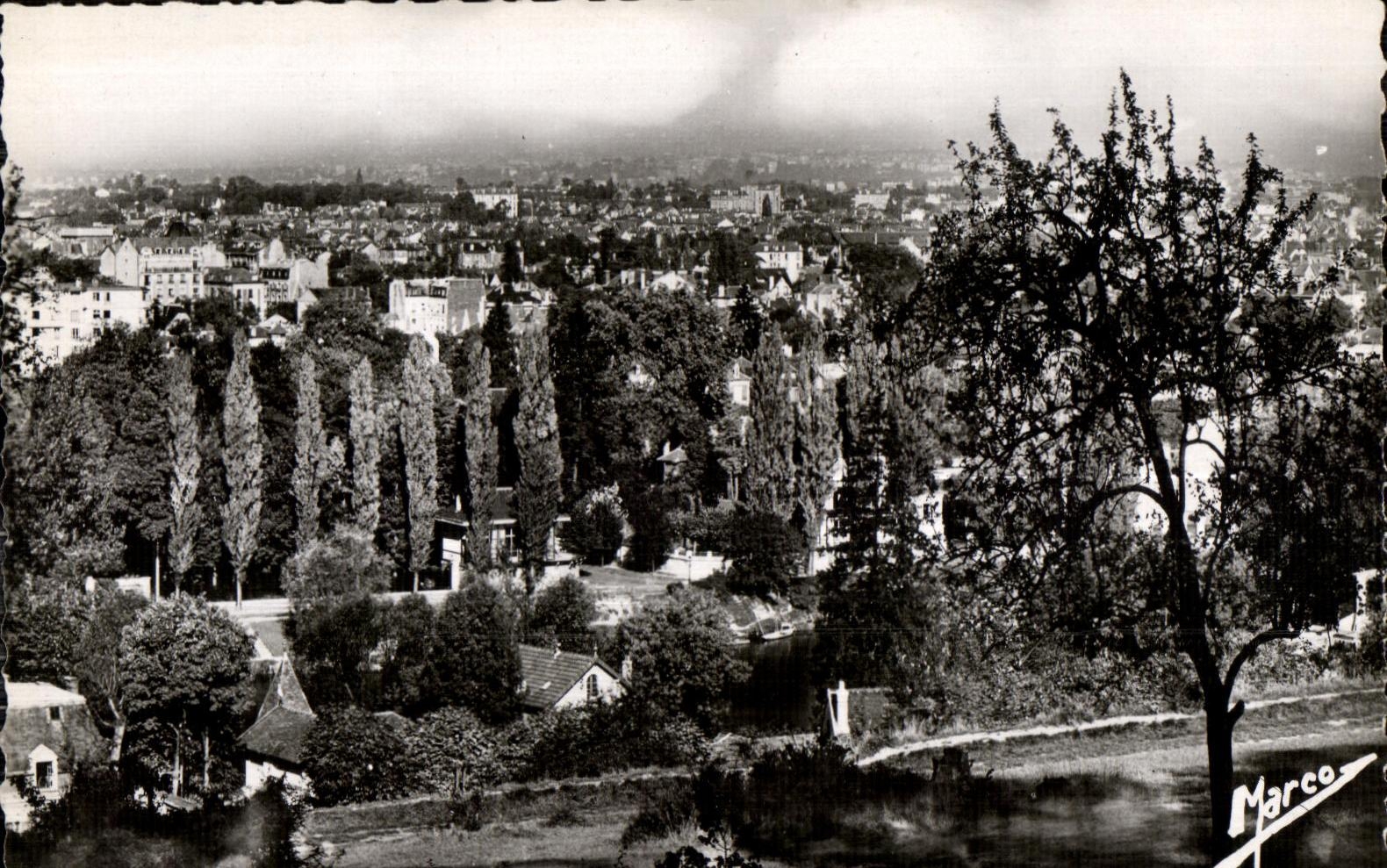 CPA Saint Maur Chennevieres on Marno View of St-Maur of the Pits