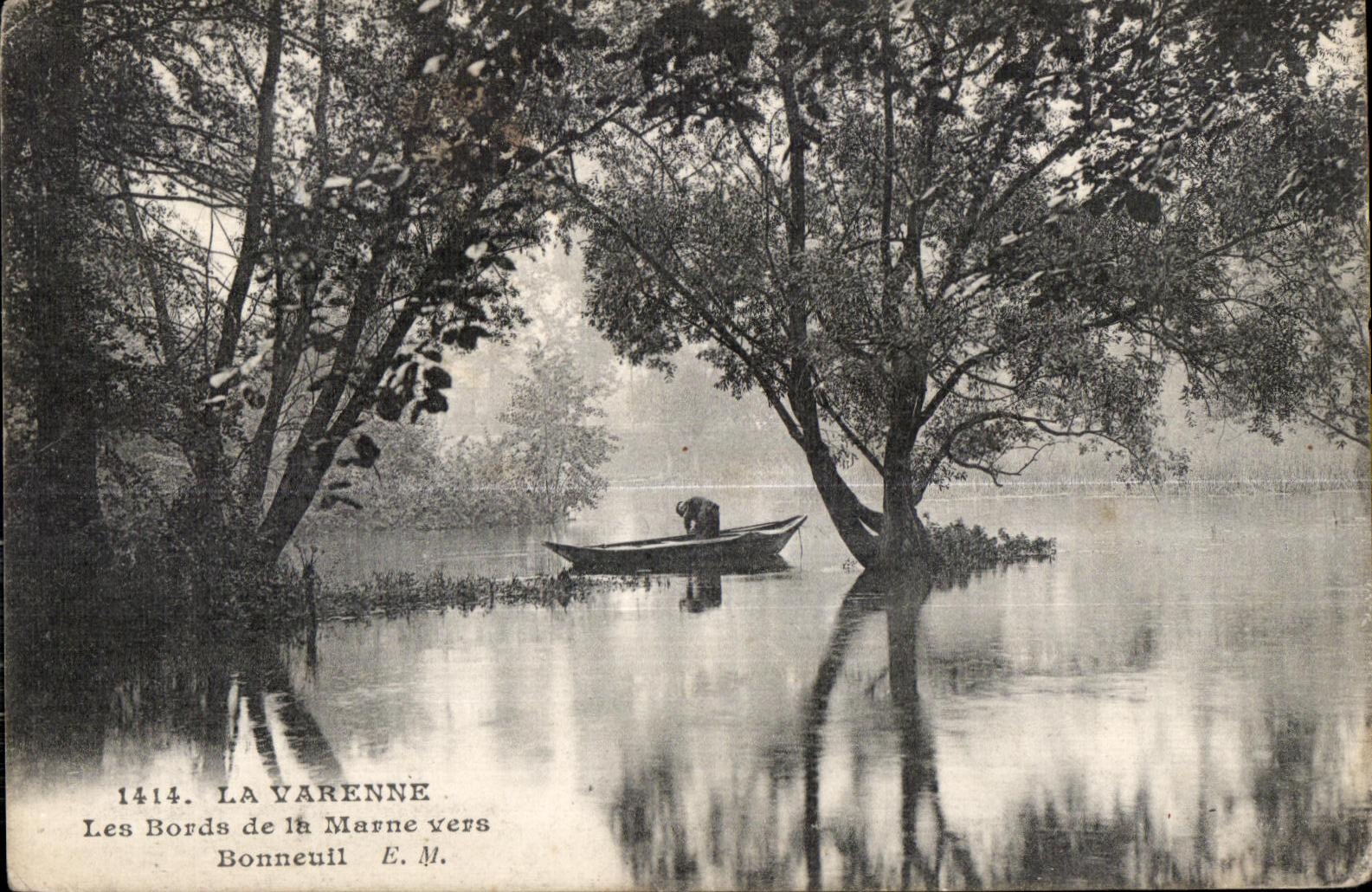 CPA La Varenne Les Bords de la Marne Vevs Bonneuil EM