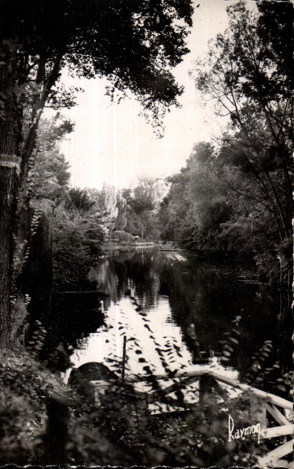 CPA the Game preserve (the Seine) Wild Corner of the Marne close to the Restaurant of Island Love