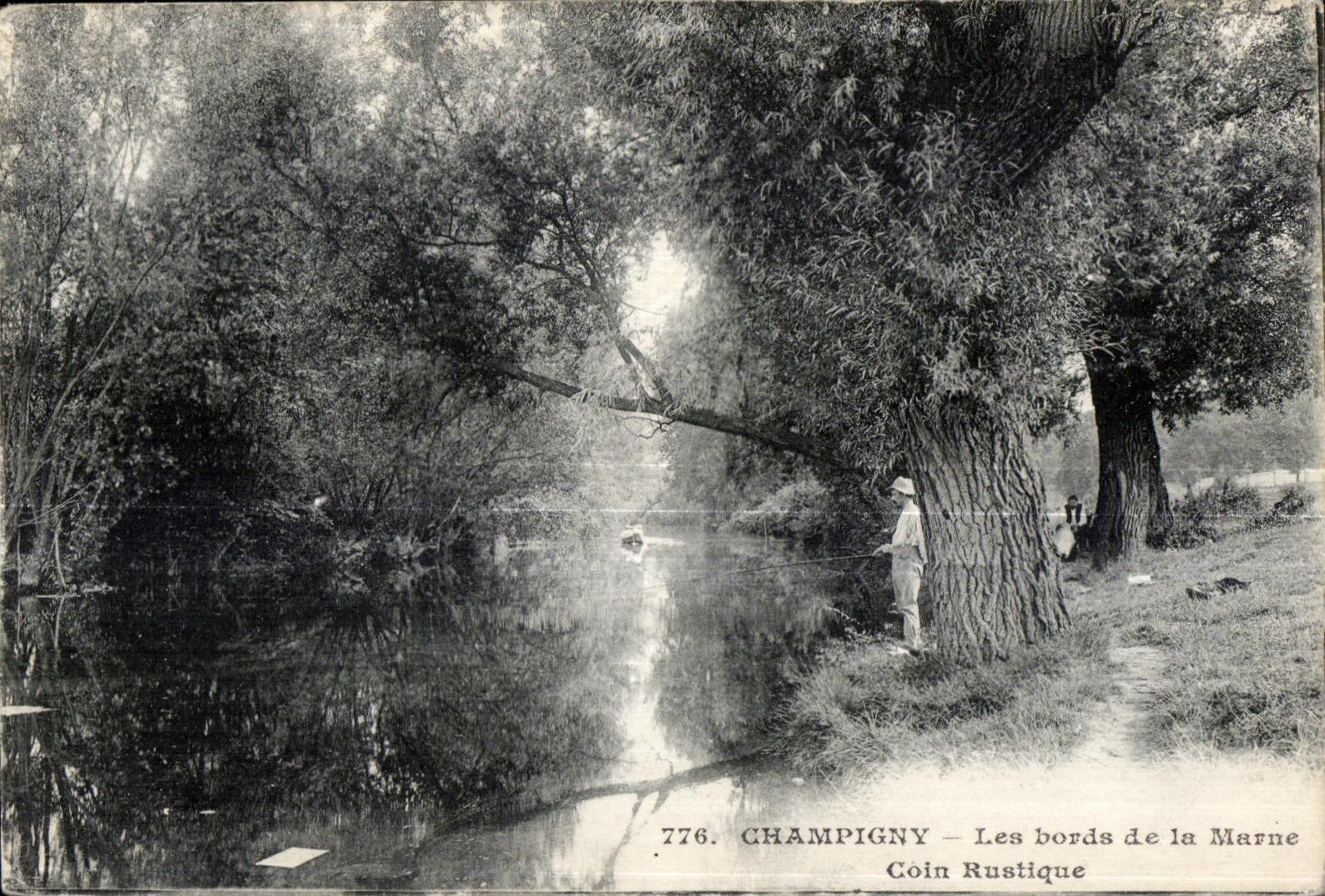 CPA Champigny Edges of the Rustic Marne Corner