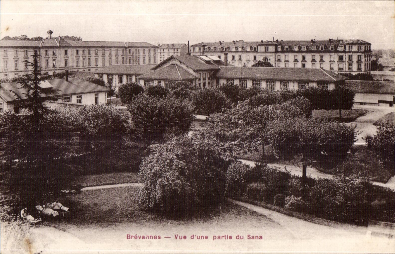 CPA Brevannes Vue d une partie du Sana