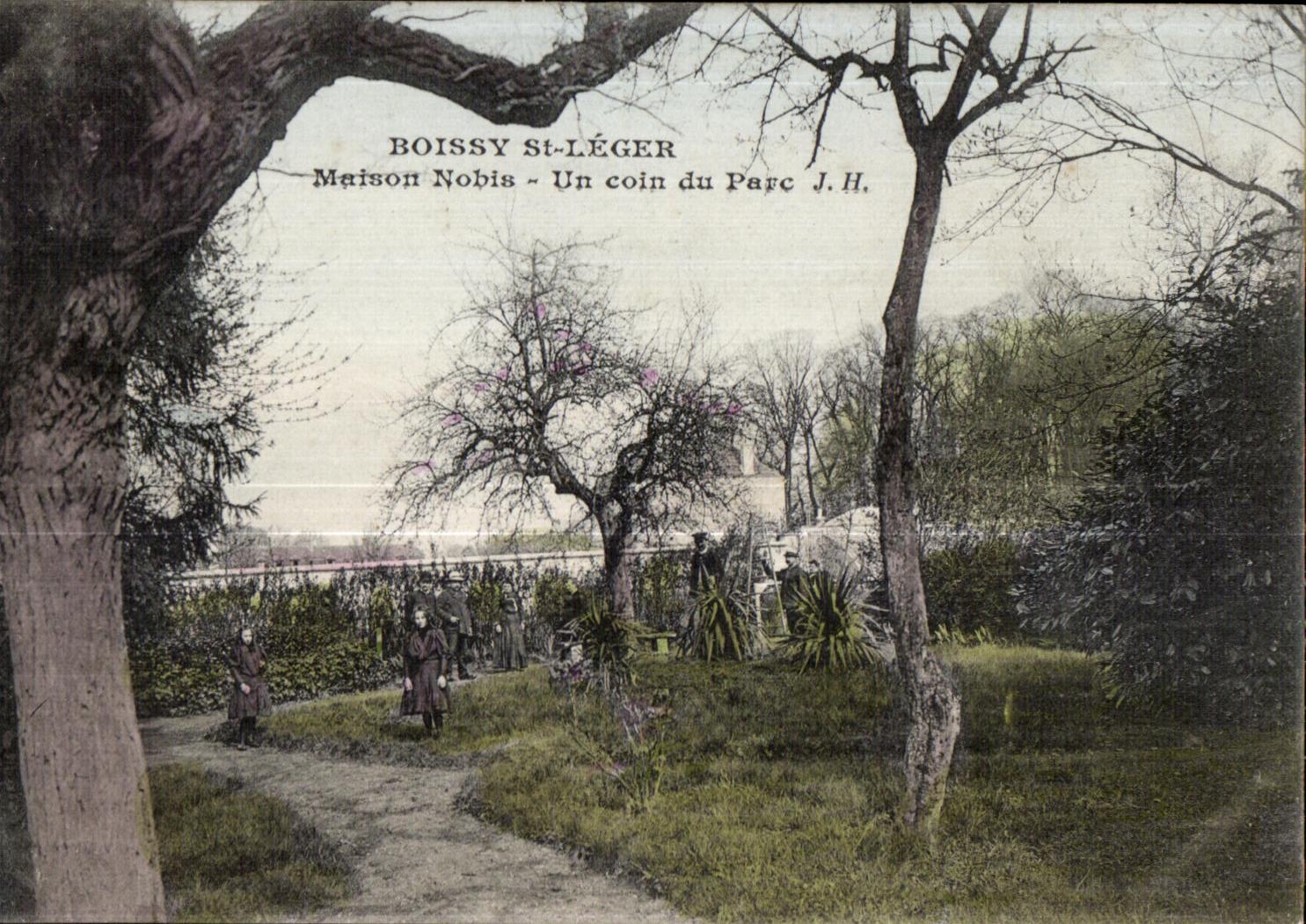 CPA Boissy Light St Nobis House a corner of the Park