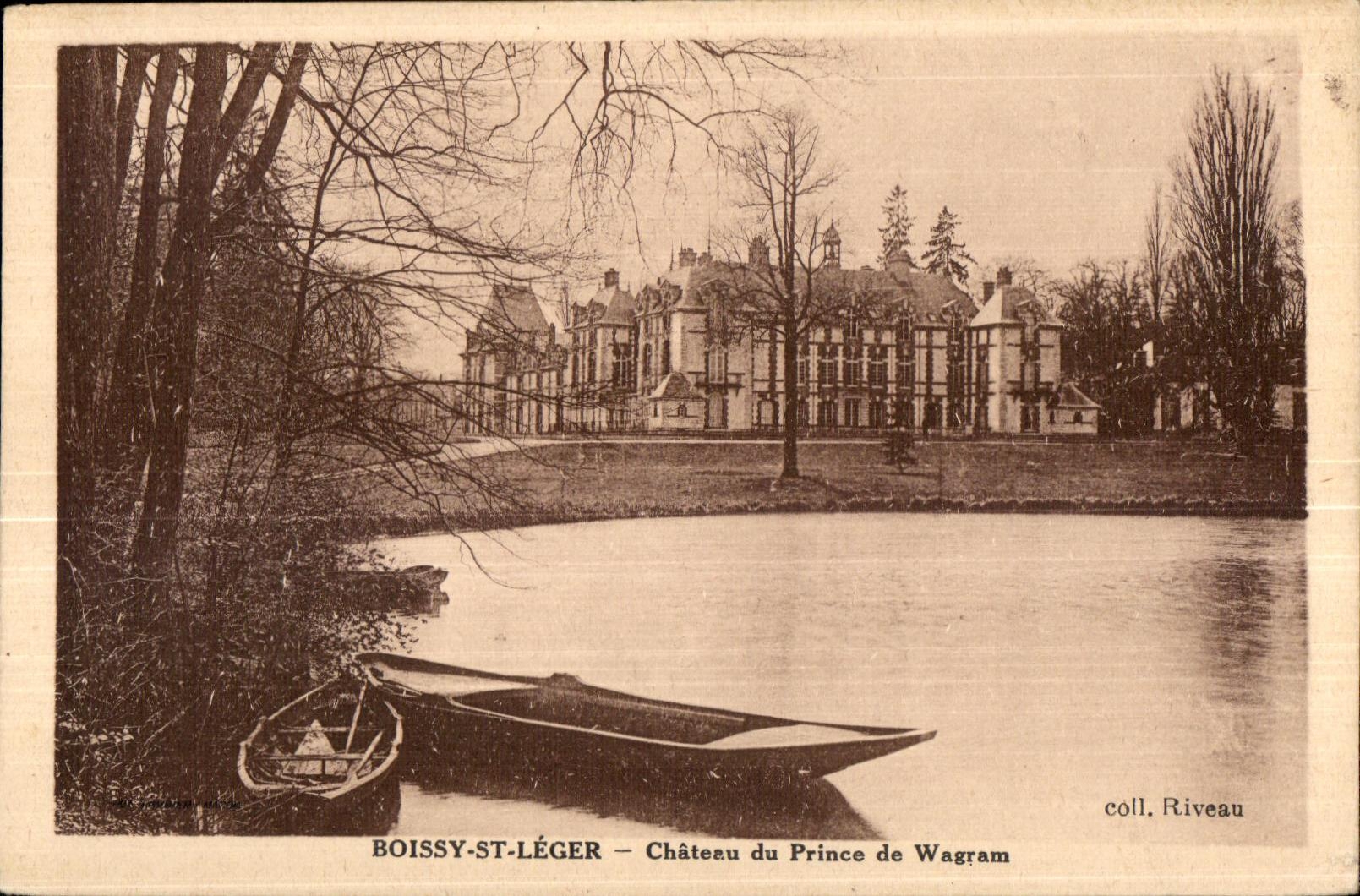 CPA Boissy Light St Castle of Prince de Wagram