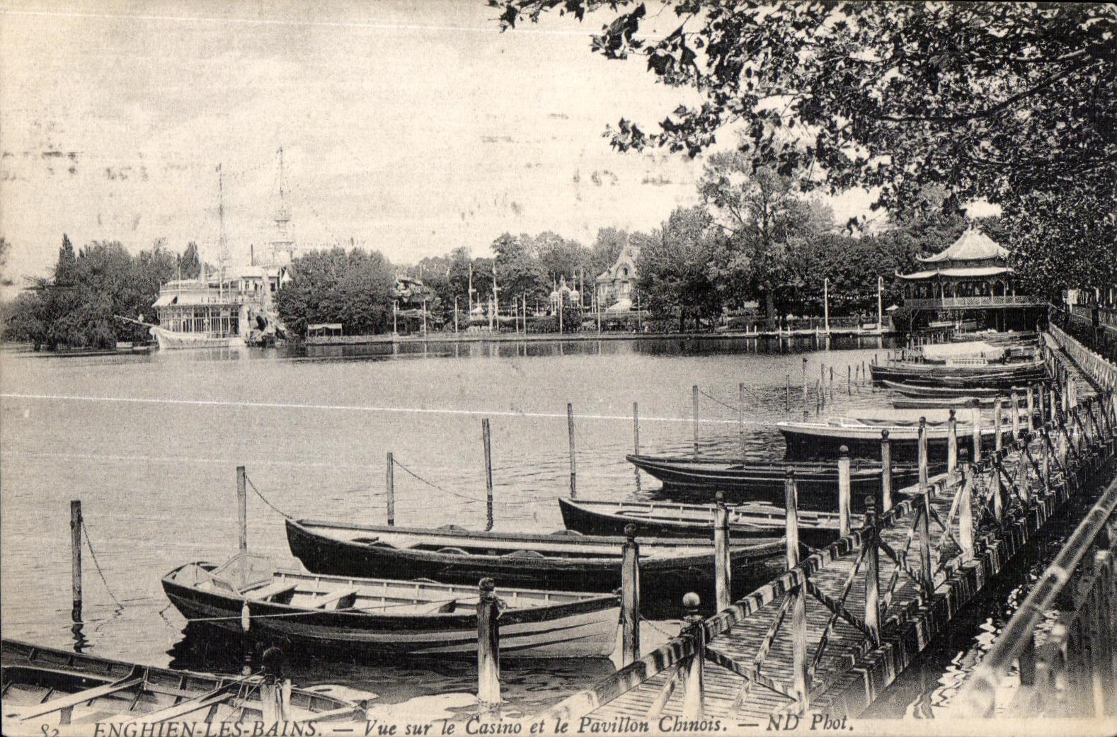 CPA Enghien Les Bains Seen on the Casino and the House Chinoss NPbot