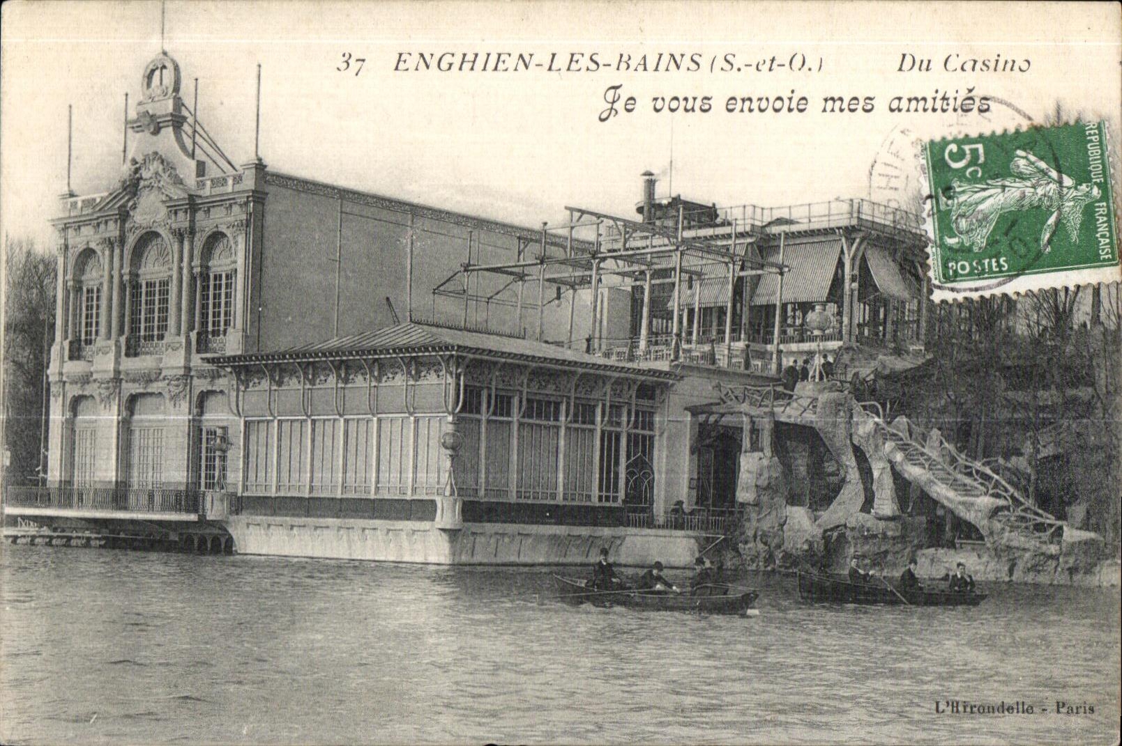 CPA Enghien Les Bains Of the Casino