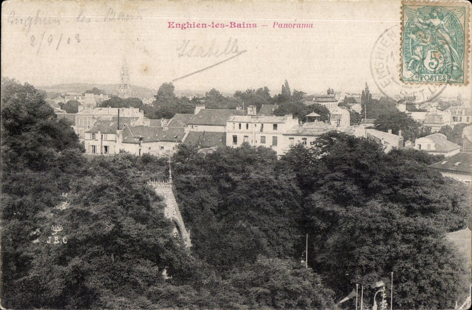 CPA Enghien Les Bains Panorama