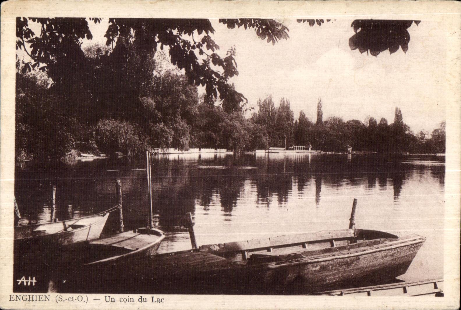 CPA Enghien a Corner Of the Lake