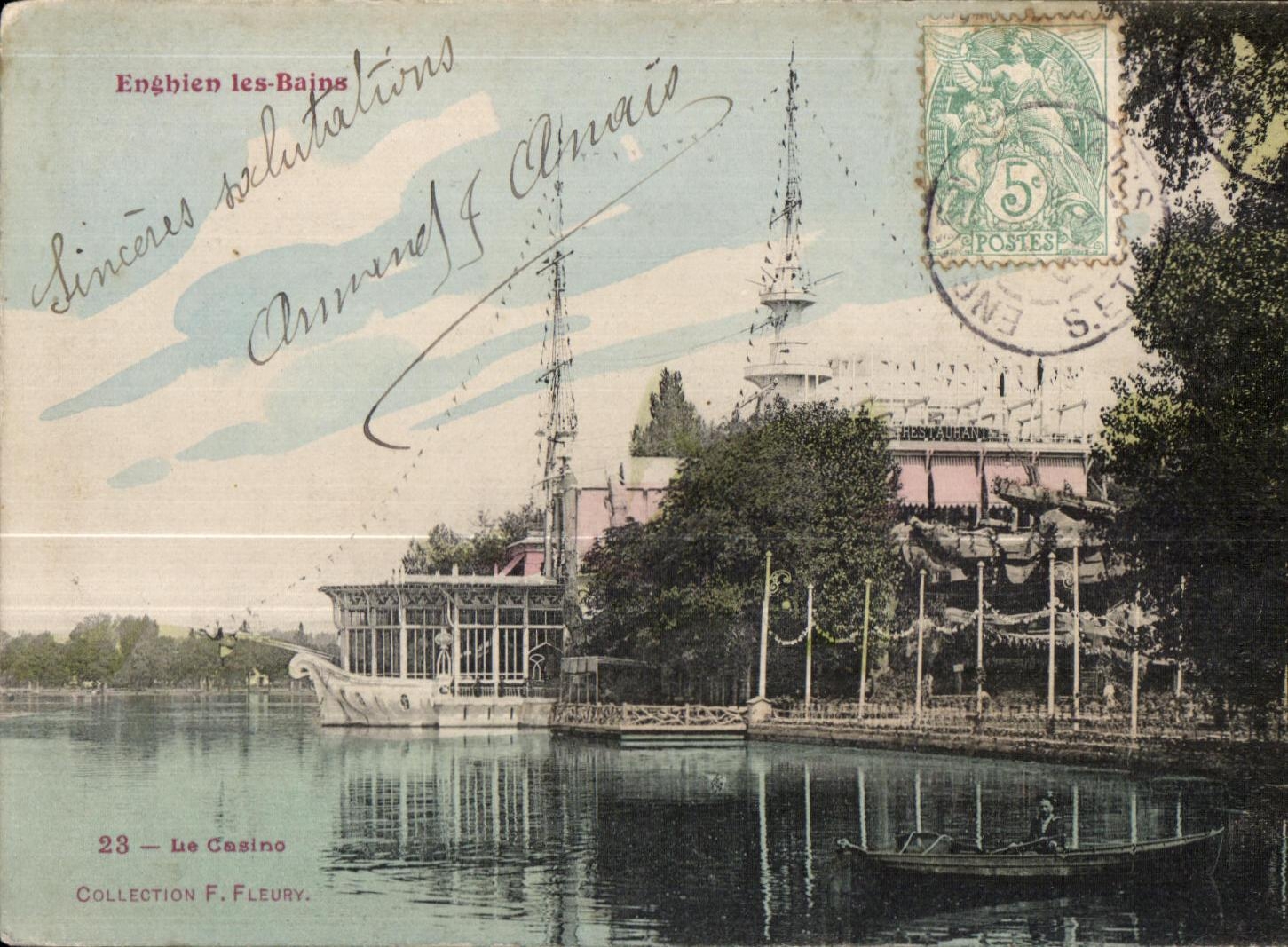 CPA Enghien Baths the casino