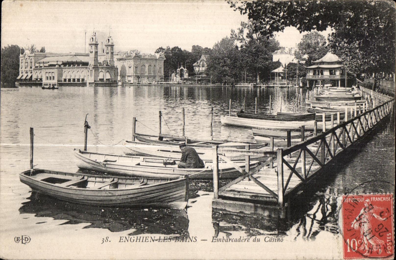 CPA Enghien les Bains Embracadere of the Casino